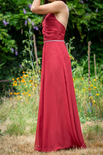Robe Carmen silhouette profil de la robe